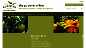 What Thegardeneronline.co.uk website looked like in 2018 (6 years ago)