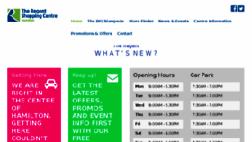 What Theregentcentre.com website looked like in 2018 (6 years ago)