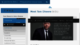 What Tomdheere.com website looked like in 2018 (6 years ago)