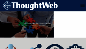 What Thoughtweb.com website looked like in 2018 (6 years ago)