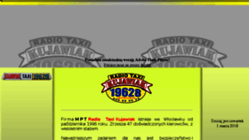 What Taxi-kujawiak.pl website looked like in 2018 (6 years ago)