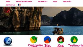 What Tonkin-travel.com website looked like in 2018 (6 years ago)