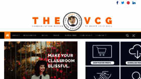 What Thevisualcommunicationguy.com website looked like in 2018 (6 years ago)