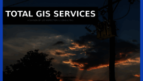 What Totalgisservices.com website looked like in 2018 (6 years ago)