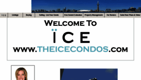 What Theicecondos.com website looked like in 2018 (6 years ago)