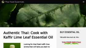 What Thaifoodessentials.com website looked like in 2018 (6 years ago)