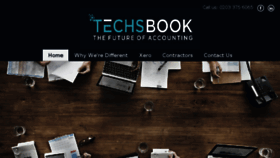 What Techsbook.co.uk website looked like in 2018 (6 years ago)