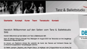 What Tanz-ballettstudio-paderborn.de website looked like in 2018 (6 years ago)