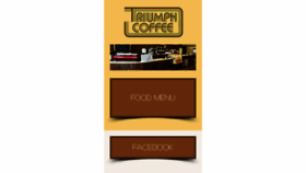 What Triumphcoffeepdx.com website looked like in 2018 (6 years ago)