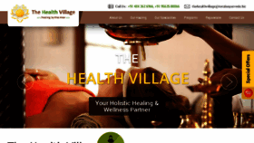 What Thehealthvillage.biz website looked like in 2018 (6 years ago)