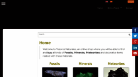 What Tesorosnaturales.com website looked like in 2018 (6 years ago)