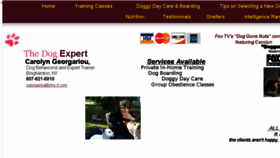 What Thedogxpert.com website looked like in 2018 (7 years ago)