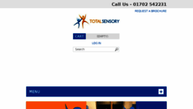What Totalsensory.co.uk website looked like in 2018 (6 years ago)