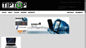 What Tiptop-laptop.com website looked like in 2018 (6 years ago)