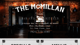 What Themcmillan.us website looked like in 2018 (6 years ago)