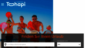 What Tohapi.de website looked like in 2018 (6 years ago)