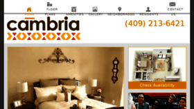 What Thecambriaapartments.com website looked like in 2018 (6 years ago)
