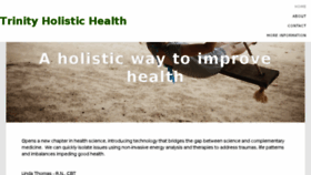 What Trinityholistichealth.net website looked like in 2018 (6 years ago)