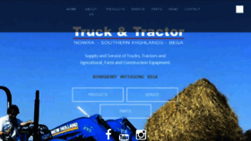 What Truckandtractor.com.au website looked like in 2018 (6 years ago)