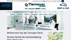 What Tiemeyer-rent.de website looked like in 2018 (6 years ago)