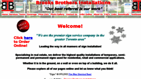 What Thesigninstallers.com website looked like in 2018 (6 years ago)