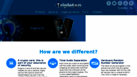 What Tripleton.com website looked like in 2018 (6 years ago)