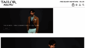 What Tailoritalianwear.com website looked like in 2018 (6 years ago)
