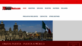 What Tucargaexpressmexico.com website looked like in 2018 (6 years ago)