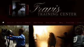 What Travistrainingcenter.com website looked like in 2018 (6 years ago)
