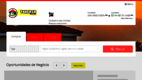 What Tercasaimoveis.com.br website looked like in 2018 (6 years ago)