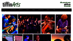 What Tiffinmusic.com website looked like in 2018 (6 years ago)