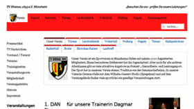 What Tv-rheinau.de website looked like in 2018 (6 years ago)