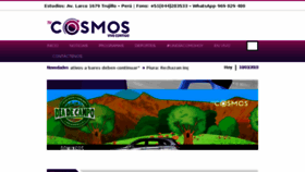 What Tvcosmos.pe website looked like in 2018 (6 years ago)