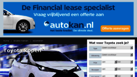 What Toyotahandelsprijzen.nl website looked like in 2018 (6 years ago)