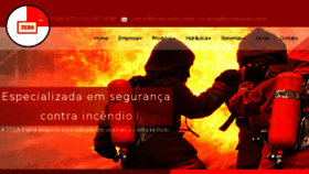 What Tcsaincendio.com.br website looked like in 2018 (6 years ago)