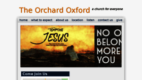 What Theorchardoxford.net website looked like in 2018 (6 years ago)