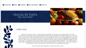 What Travelbytasteok.com website looked like in 2018 (6 years ago)