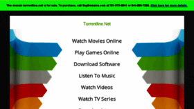 What Torrentline.net website looked like in 2018 (6 years ago)