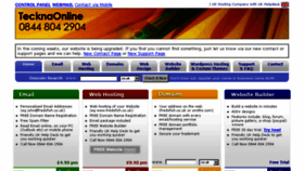 What Tecknaonline.com website looked like in 2018 (6 years ago)