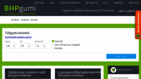 What Teli-gumik.hu website looked like in 2018 (6 years ago)