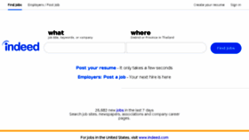 What Th.indeed.com website looked like in 2018 (6 years ago)