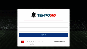 What Tempo365.com website looked like in 2018 (6 years ago)