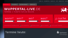 What Termine-und-tickets.de website looked like in 2018 (6 years ago)