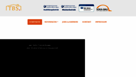What Trockenbausahin.de website looked like in 2018 (6 years ago)