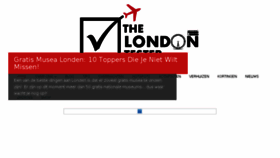 What Thelondontester.com website looked like in 2018 (6 years ago)