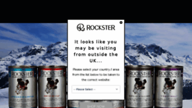 What Therockster.com website looked like in 2018 (6 years ago)