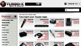 What Turbo-x.hr website looked like in 2018 (6 years ago)