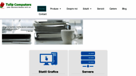 What Tulip.ro website looked like in 2018 (7 years ago)