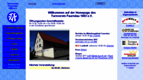 What Tv-faurndau.de website looked like in 2018 (6 years ago)