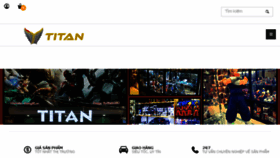What Titangift.vn website looked like in 2018 (6 years ago)